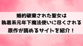 『婚約破棄された聖女は執着系元年下魔法使いに尽くされる』小説家なろうで読める？ネタバレ全話と最終回・結末についてもご紹介！